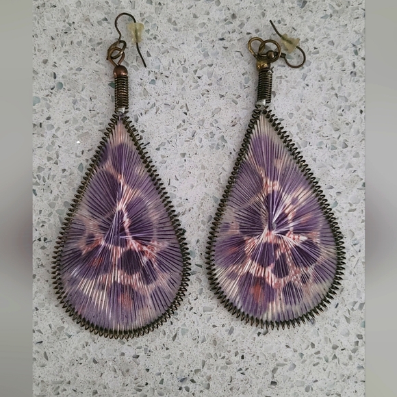 Fashion tear drop earrings - Picture 1 of 1